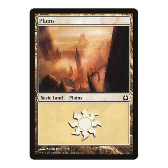 Plains 252 (RTR) #252 Land (Foil Lightly Played) Return to Ravnica Magic: The Gathering: 2012