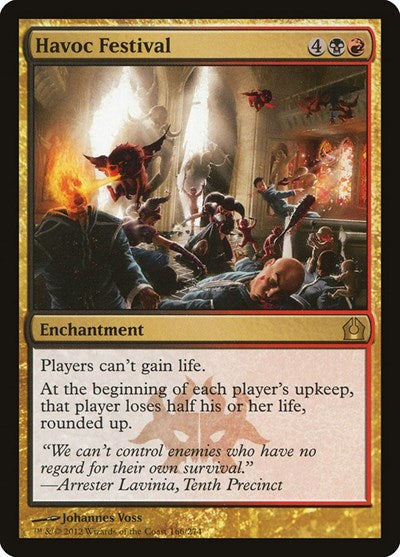 Havoc Festival (RTR) #166 Rare Return to Ravnica Magic: The Gathering: 2012