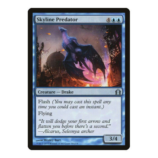 Skyline Predator (RTR) #50 Uncommon (Moderately Played) Return to Ravnica Magic: The Gathering: 2012