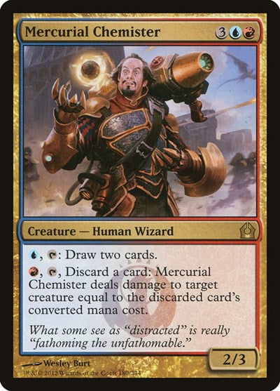 Mercurial Chemister (RTR) #180 Rare (Lightly Played) Return to Ravnica Magic: The Gathering: 2012