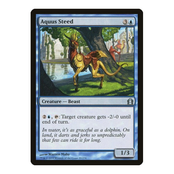 Aquus Steed (RTR) #29 Uncommon Return to Ravnica Magic: The Gathering: 2012