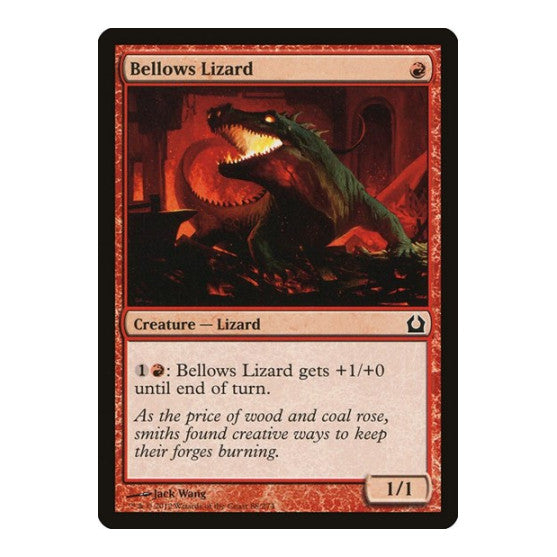 Bellows Lizard (RTR) #88 Common Return to Ravnica Magic: The Gathering: 2012