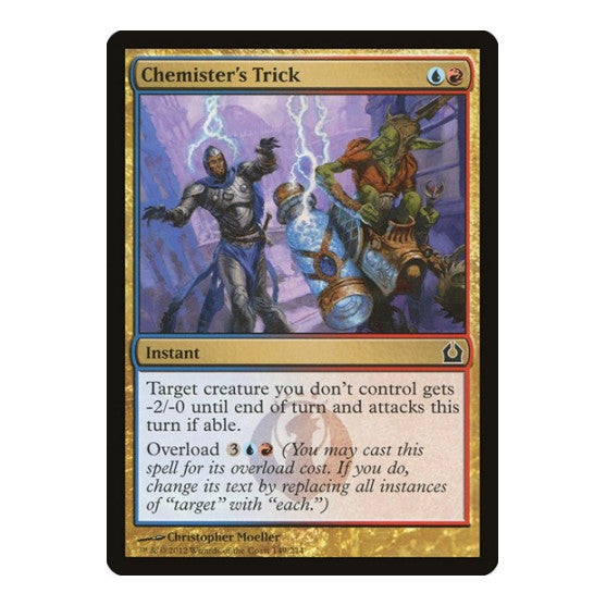 Chemisters Trick (RTR) #149 Common (Lightly Played) Return to Ravnica Magic: The Gathering: 2012