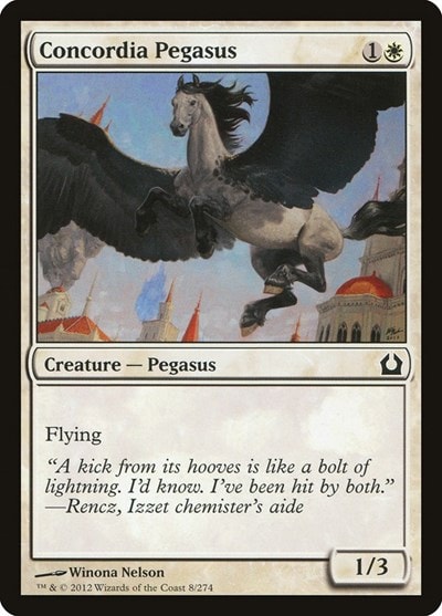 Concordia Pegasus (RTR) #8 Common Return to Ravnica Magic: The Gathering: 2012