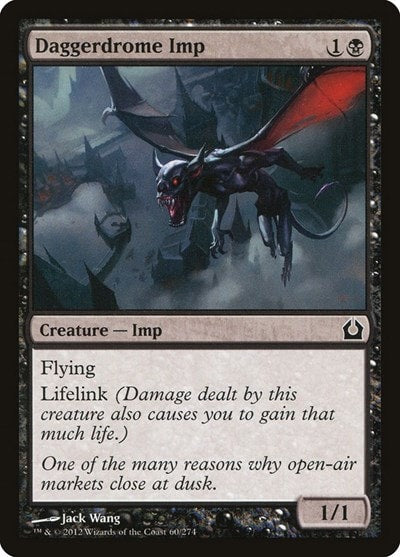 Daggerdrome Imp (RTR) #60 Common Return to Ravnica Magic: The Gathering: 2012
