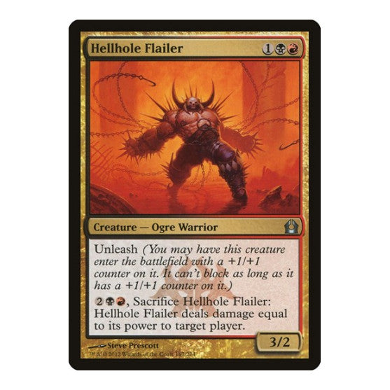 Hellhole Flailer (RTR) #167 Uncommon Return to Ravnica Magic: The Gathering: 2012