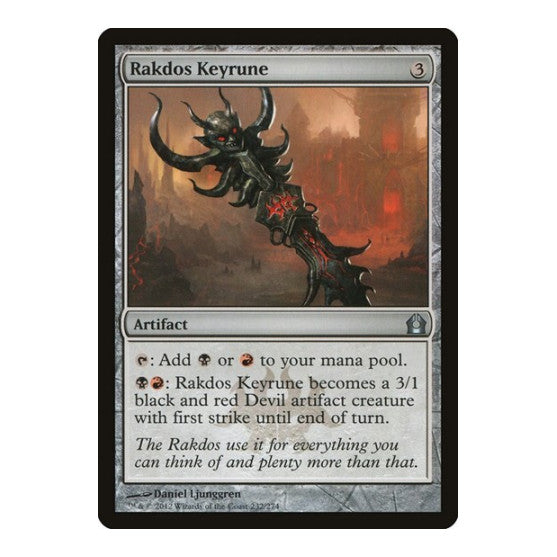 Rakdos Keyrune (RTR) #232 Uncommon Return to Ravnica Magic: The Gathering: 2012