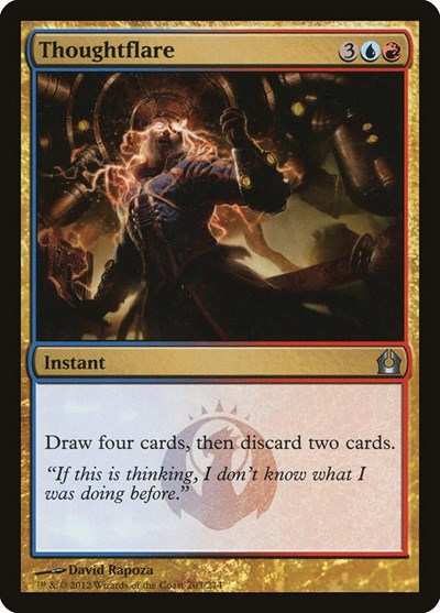 2012 Magic: Return to Ravnica (RTR) - Thoughtflare (#203, Uncommon)
