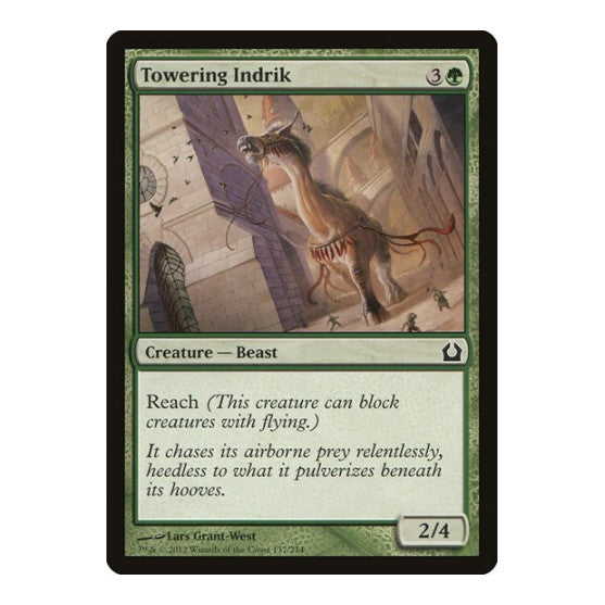 Towering Indrik (RTR) #137 Common (Lightly Played) Return to Ravnica Magic: The Gathering: 2012