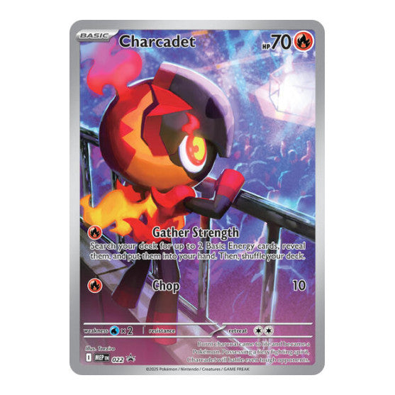 Charcadet - 022 (MEP) #022 Promo (Holofoil Near Mint) ME: Mega Evolution Promo Pokemon: 2025