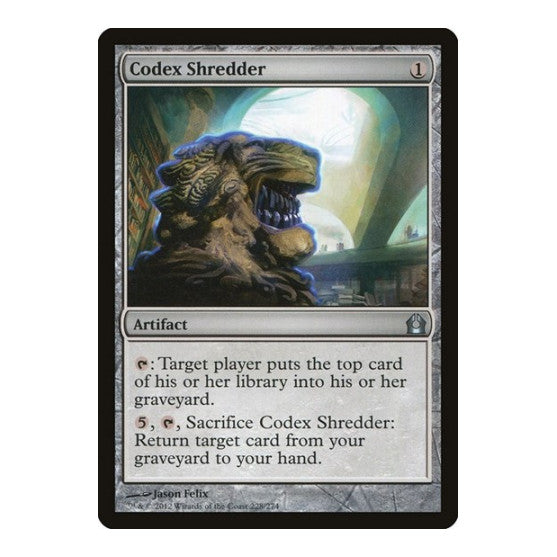 Codex Shredder (RTR) #228 Uncommon (Lightly Played) Return to Ravnica Magic: The Gathering: 2012