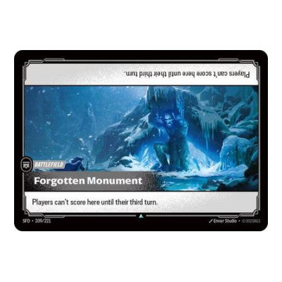 Forgotten Monument (SFD) #209/221 Uncommon Spiritforged Riftbound: League of Legends Trading Card Game: 2026