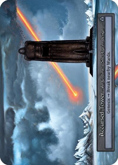 Accursed Tower (GT) Ordinary Gothic Sorcery: Contested Realm: 2025