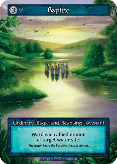 Baptize (GT) Ordinary Gothic Sorcery: Contested Realm: 2025
