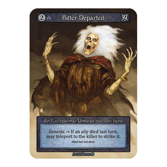 Bitter Departed (GT) Exceptional (Lightly Played) Gothic Sorcery: Contested Realm: 2025