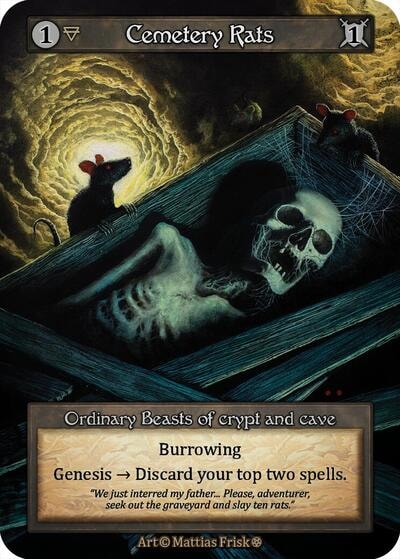 Cemetery Rats (GT) Ordinary Gothic Sorcery: Contested Realm: 2025