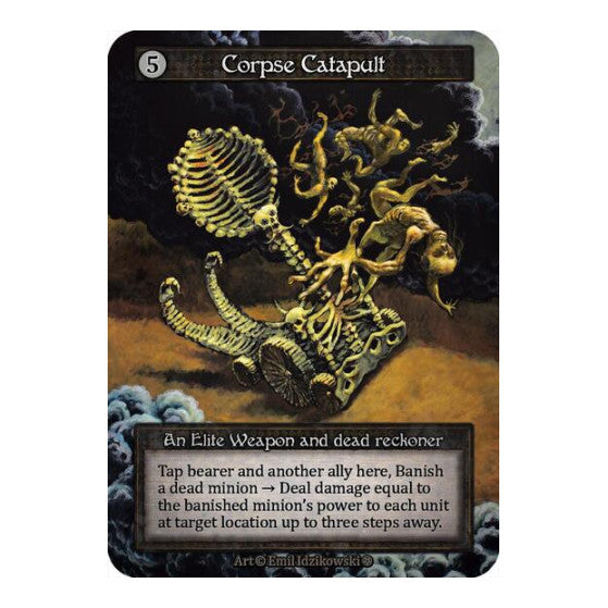 Corpse Catapult (GT) Elite (Lightly Played) Gothic Sorcery: Contested Realm: 2025