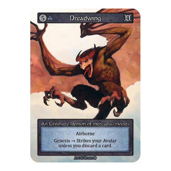 Dreadwing (GT) Ordinary (Lightly Played) Gothic Sorcery: Contested Realm: 2025