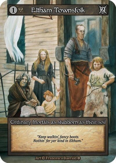 Eltham Townsfolk (GT) Ordinary (Lightly Played) Gothic Sorcery: Contested Realm: 2025