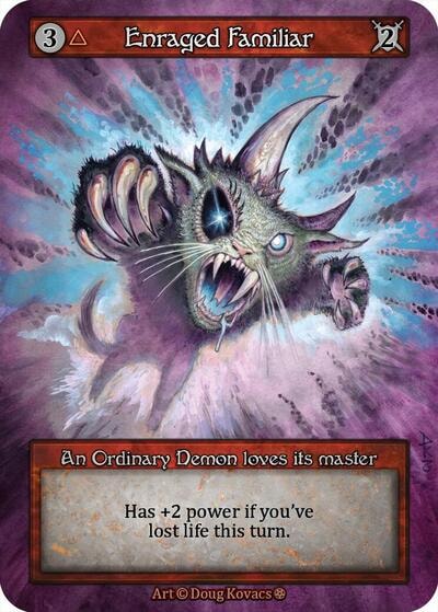 Enraged Familiar (GT) Ordinary Gothic Sorcery: Contested Realm: 2025