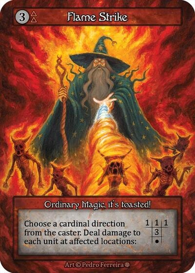 Flame Strike (GT) Ordinary Gothic Sorcery: Contested Realm: 2025