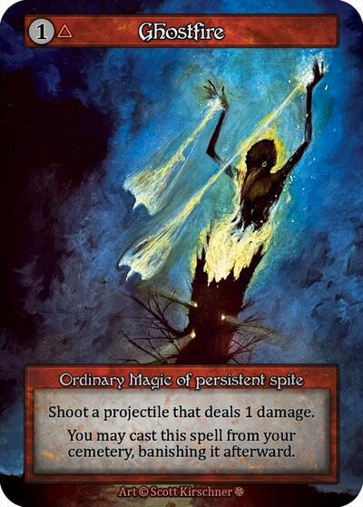 Ghostfire (GT) Ordinary Gothic Sorcery: Contested Realm: 2025