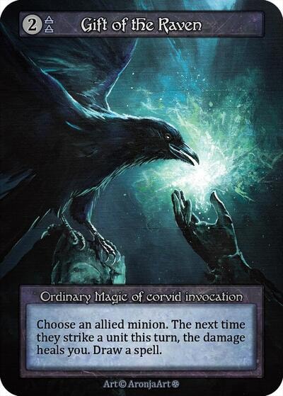 Gift of the Raven (GT) Ordinary (Lightly Played) Gothic Sorcery: Contested Realm: 2025