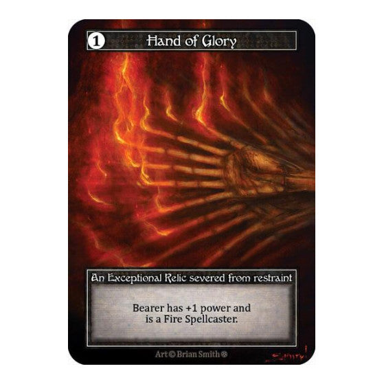 Hand of Glory (Foil) (GT) Exceptional (Foil Near Mint) Gothic Sorcery: Contested Realm: 2025