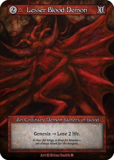 Lesser Blood Demon (GT) Ordinary Gothic Sorcery: Contested Realm: 2025