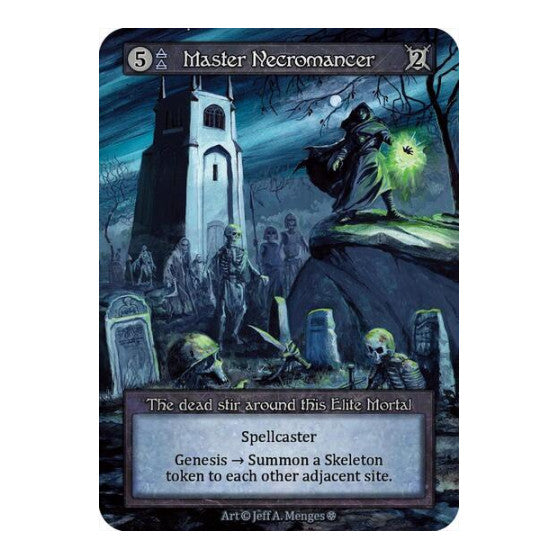 Master Necromancer (GT) Elite (Lightly Played) Gothic Sorcery: Contested Realm: 2025
