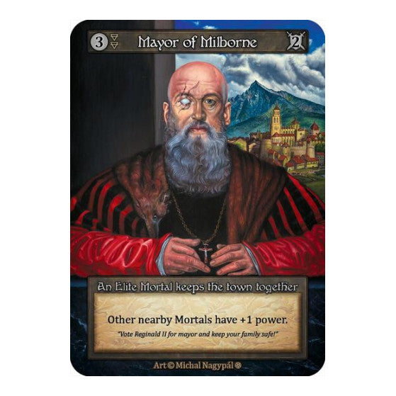 Mayor of Milborne (GT) Elite (Lightly Played) Gothic Sorcery: Contested Realm: 2025
