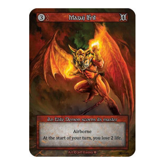 Mazuj Ifrit (GT) Elite (Lightly Played) Gothic Sorcery: Contested Realm: 2025