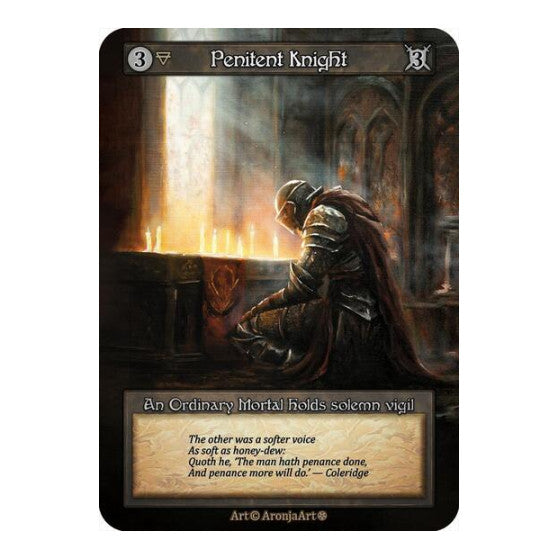 Penitent Knight (GT) Ordinary (Lightly Played) Gothic Sorcery: Contested Realm: 2025