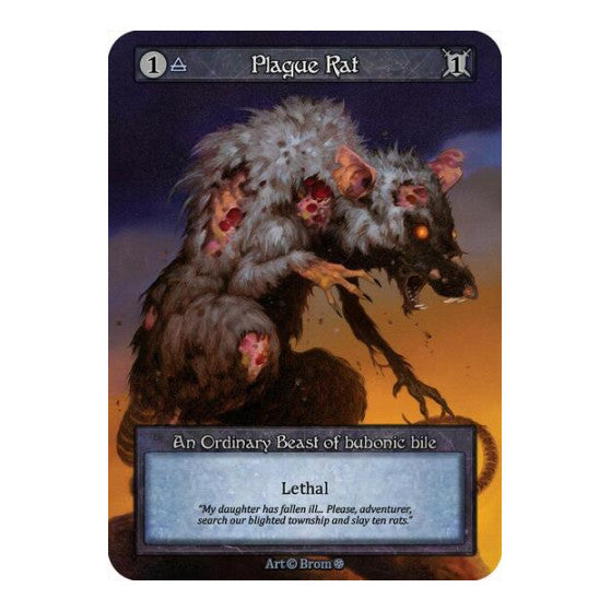 Plague Rat (GT) Ordinary (Lightly Played) Gothic Sorcery: Contested Realm: 2025