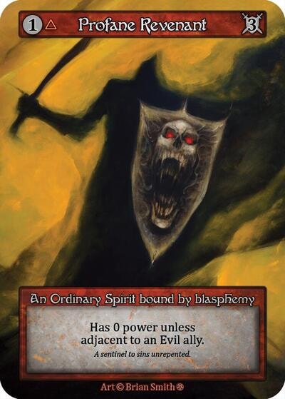 Profane Revenant (GT) Ordinary (Lightly Played) Gothic Sorcery: Contested Realm: 2025