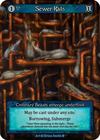 Sewer Rats (GT) Ordinary (Lightly Played) Gothic Sorcery: Contested Realm: 2025