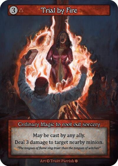 Trial by Fire (GT) Ordinary Gothic Sorcery: Contested Realm: 2025
