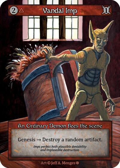 Vandal Imp (GT) Ordinary Gothic Sorcery: Contested Realm: 2025