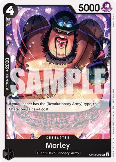 Morley (Tournament Pack 2026 Vol. 1) (OP-PR) #OP12-093 Uncommon (Near Mint) One Piece Promotion Cards One Piece Card Game: 2022