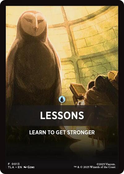 Lessons Theme Card (TLA) #13 T (Near Mint) Avatar: The Last Airbender Magic: The Gathering: 2025