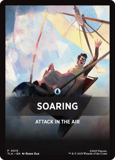 Soaring Theme Card (TLA) #15 T (Near Mint) Avatar: The Last Airbender Magic: The Gathering: 2025