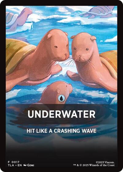 Underwater Theme Card (TLA) #17 T (Near Mint) Avatar: The Last Airbender Magic: The Gathering: 2025