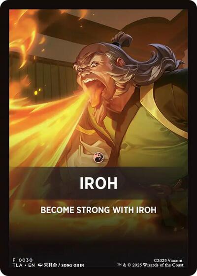 Iroh Theme Card (TLA) #30 T (Near Mint) Avatar: The Last Airbender Magic: The Gathering: 2025
