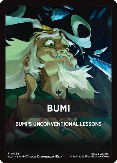 Bumi Theme Card (TLA) #38 T (Near Mint) Avatar: The Last Airbender Magic: The Gathering: 2025