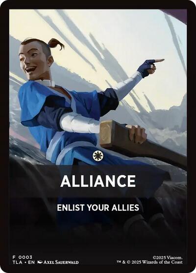 Alliance Theme Card (TLA) #3 T (Near Mint) Avatar: The Last Airbender Magic: The Gathering: 2025