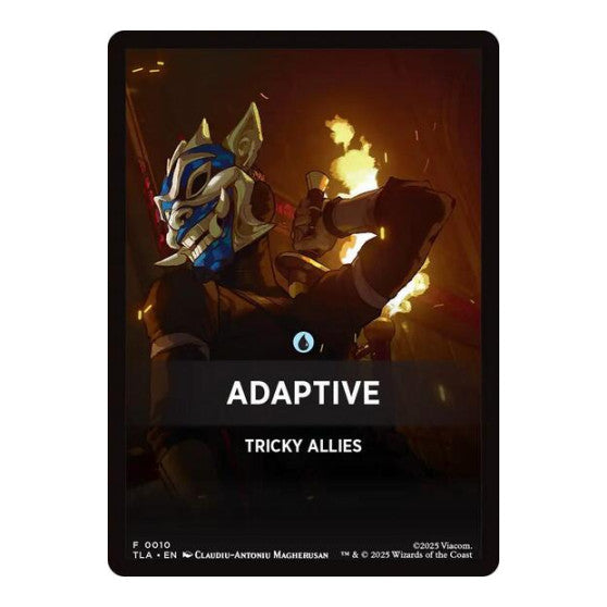 Adaptive Theme Card (TLA) #10 Token (Lightly Played) Avatar: The Last Airbender Magic: The Gathering: 2025