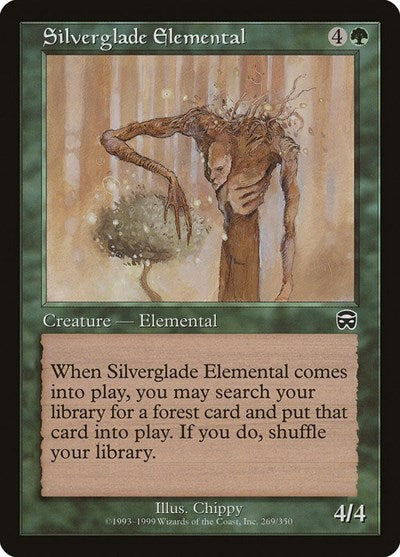 Silverglade Elemental (MMQ) #269 Common Mercadian Masques Magic: The Gathering: 1999