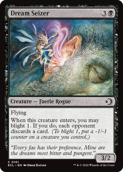 Dream Seizer (ECL) #101 Common (Lightly Played) Lorwyn Eclipsed Magic: The Gathering: 2026