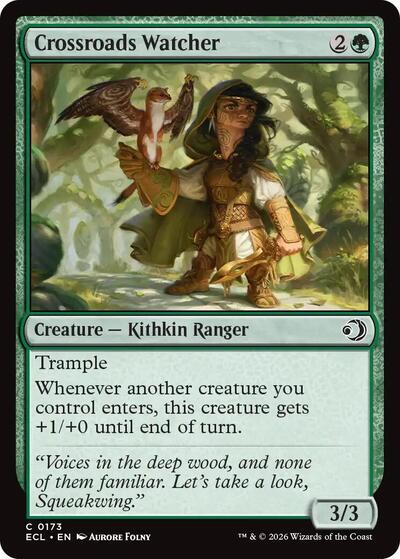 2026 Magic: Lorwyn Eclipsed (ECL) - Crossroads Watcher (#173, Common) (Lightly Played)