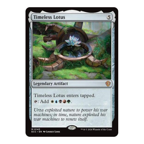 Timeless Lotus (ECC) #143 Mythic Rare (Near Mint) Commander: Lorwyn Eclipsed Magic: The Gathering: 2026
